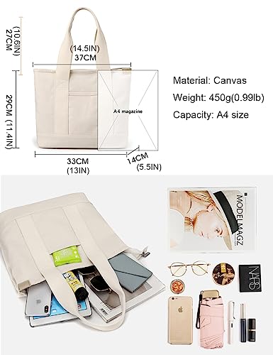Tote Bag Large Capacity for Work Travel