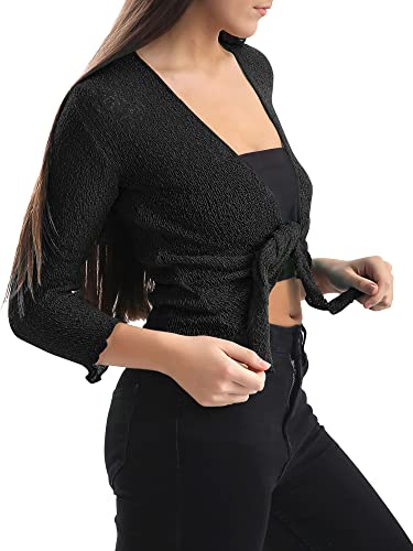 Fish Net Bolero Shrug Top
