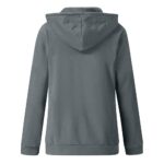 Zip Up Hoodie Casual Jacket with Pockets