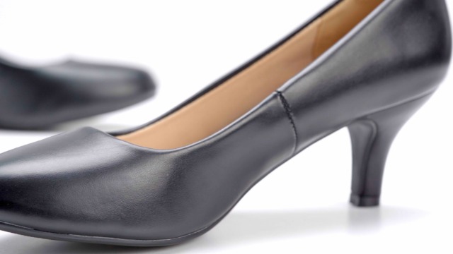 LUVLY Low Heel Bridal Pumps