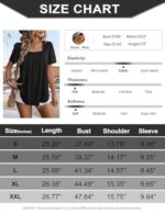 Square Neck Puff Sleeve Blouse