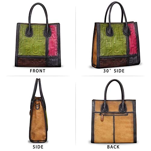 Leather Top Handle Bags - Vintage Crossbody