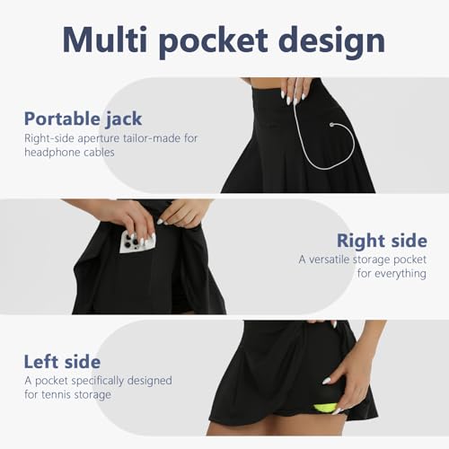 Tennis Skort with Pockets