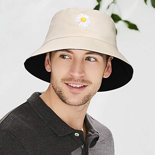 Reversible Cotton Daisy Sun Hat