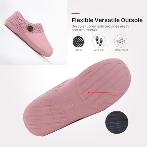 Suede Memory Foam Slippers