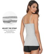 Adjustable Spaghetti Strap Tank Tops
