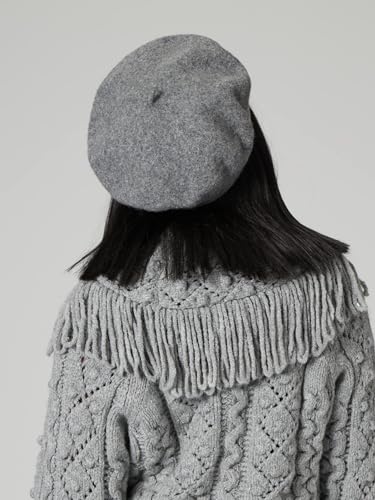 Wool Beret, Autumn Winter Retro Candy Colour