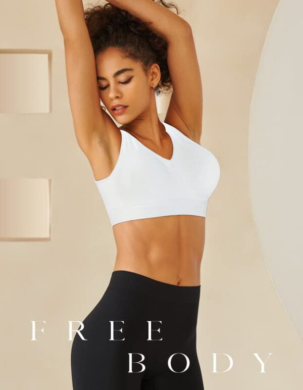 Comfort Sports Bra with Removable Pads