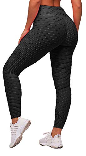 Honeycomb Waffle Ruched Butt Lift Leggings