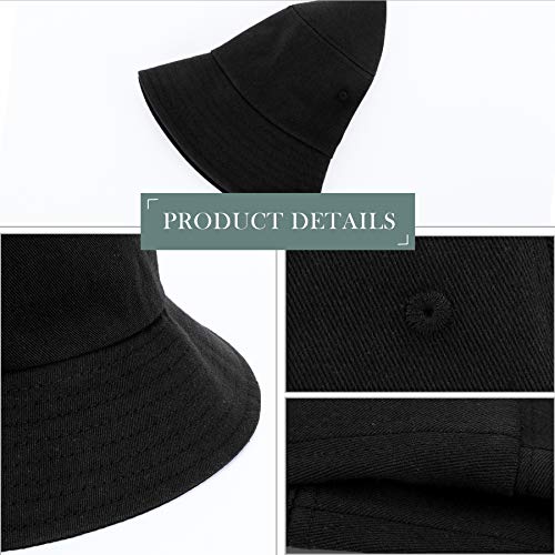 Cotton Bucket Hat for Men Teens