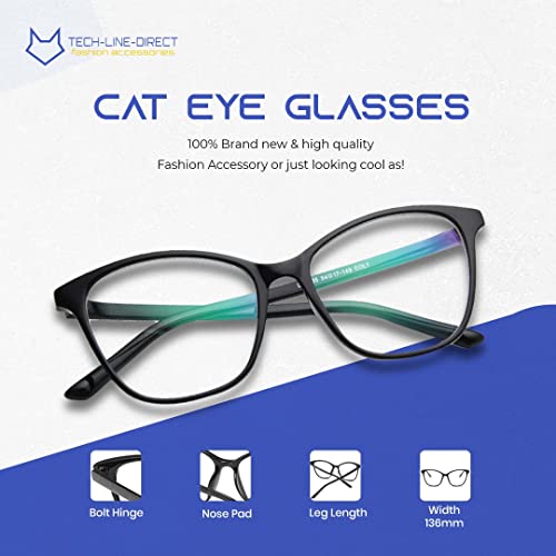 Black Cat Eye Glasses Frames