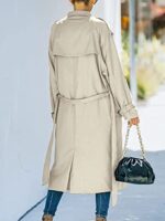 Casual Windproof Trench Coat