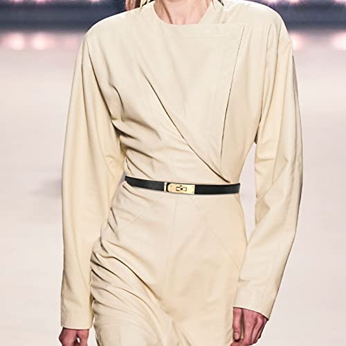 Skinny Leather Belt