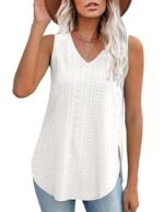 V Neck Sleeveless Summer Tank Top