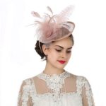 Flower Feather Fascinator