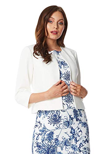 Cropped Bolero Jacket - 2 Pockets