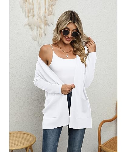 Loose Casual Lightweight V-neck Cardigan