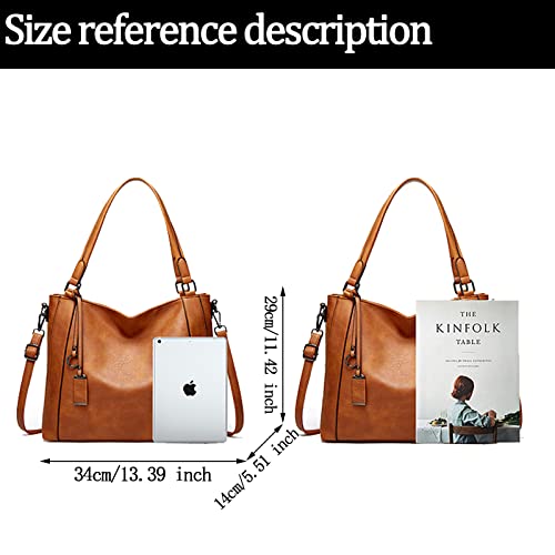 Large Multi-Pocket Tote Bag