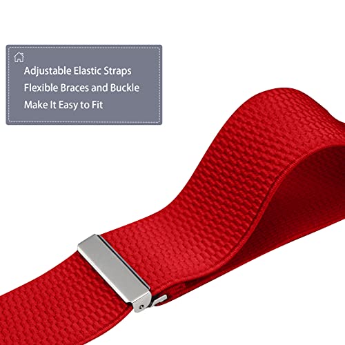 40mm X-Shape Heavy Duty Adjustable Suspenders