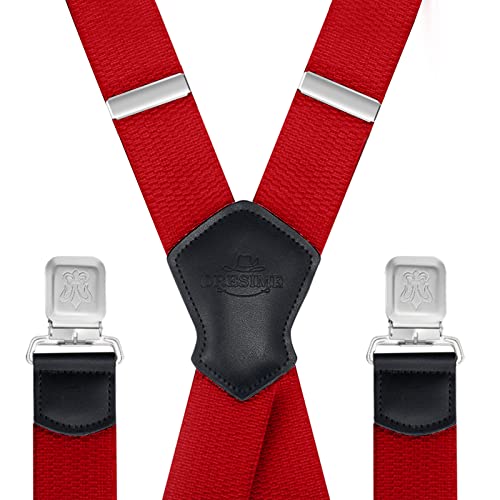 40mm X-Shape Heavy Duty Adjustable Suspenders