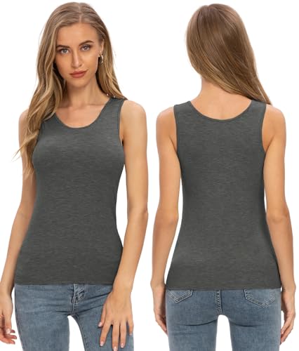Sleeveless Tank Tops 4-Pack