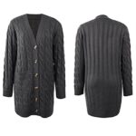 Long Sleeve Open Front Cardigan with Pockets