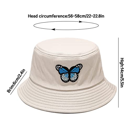 Embroidery Cotton Bucket Hat