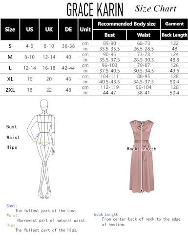 Cowl Neck Belted Midi Dress