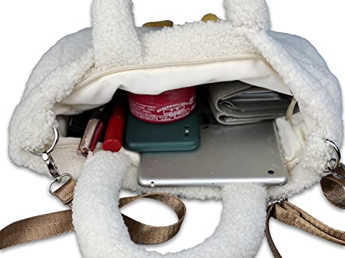 Cute Plush Goose Shoulder Bag