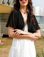 Bolero Shrug Chiffon Cropped Cardigan