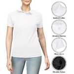 Polo Shirt with Knitted Collar