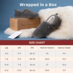 Fuzzy Faux Wool Non-slip House Shoes