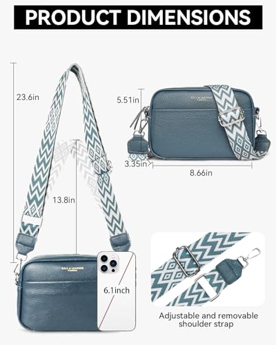 Crossbody Bag with Wide Strap