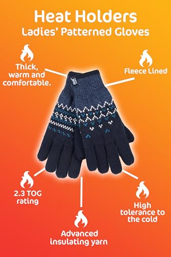 Striped Thermal Fleece Gloves