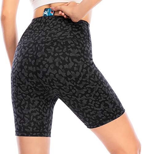 High Waist Running Shorts with Pockets