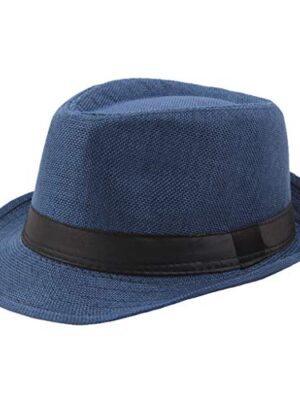 Wide Brim Panama Hat, Foldable UV Protection