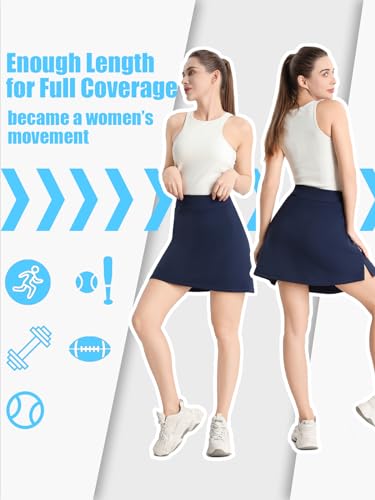 Tennis Skirts with Shorts, Golf Yoga Skorts
