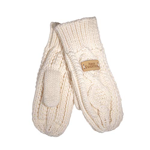 Diamond Knit Winter Mittens