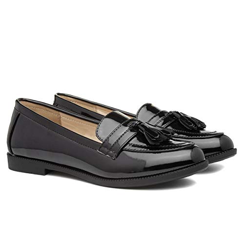 Black Patent Loafer