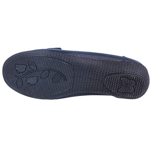 Leather Flat Loafer Casual Comfy Work Shoes