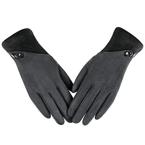 Alepo Women's Winter Touchscreen Fleece Gloves