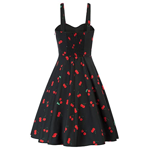 Vintage Sleeveless Midi Dress