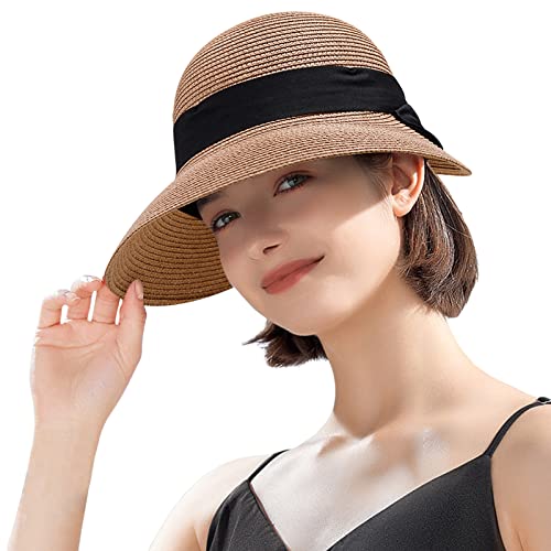UV Protection Foldable Straw Beach Hat