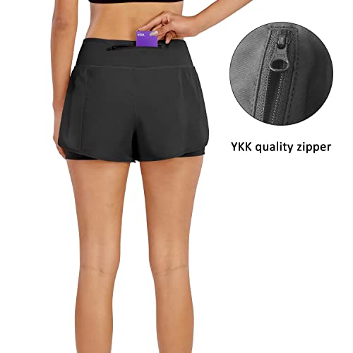 2-in-1 Lightweight Quick Dry Running Shorts