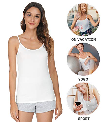 Adjustable Spaghetti Strap Tank Tops
