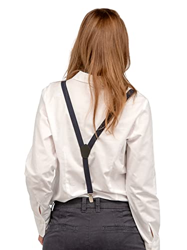Skinny Adjustable Y-Shape Clip Braces - 2cm