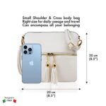 Faux Leather Crossbody Bag