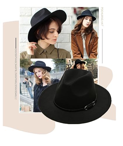 Classic Felt Fedora Hat