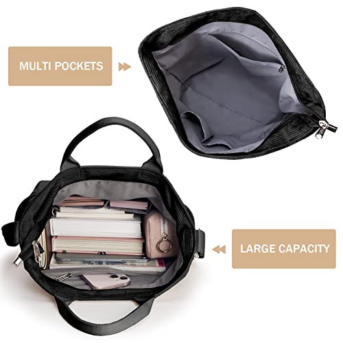 Hobo Bag with Zipper, Large Capacity