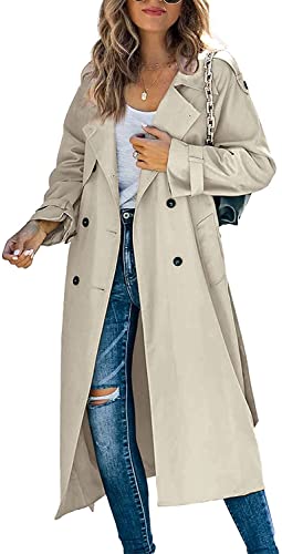 Casual Windproof Trench Coat